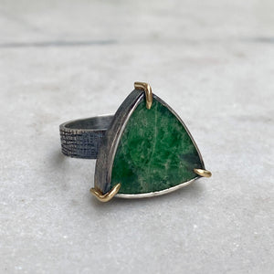 Tsavorite Ring