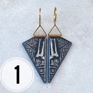 Meteorite Earrings