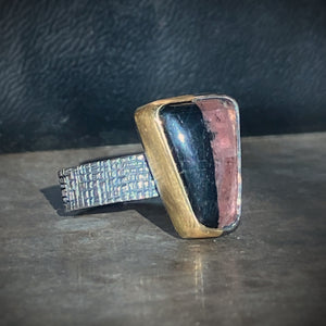 Bicolor Tourmaline Ring