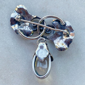 Georg Jensen Moonstone Brooch