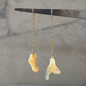 Opal Nugget Danglers