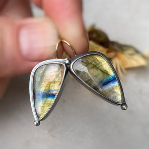 Labradorite Earrings