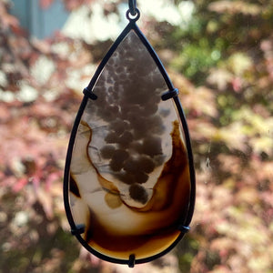 Dendritic and Turkish Agate Necklace