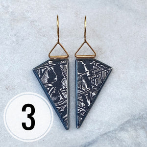 Meteorite Earrings