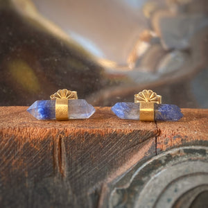 Dumortierite Earrings