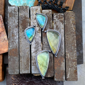More Labradorite Earrings