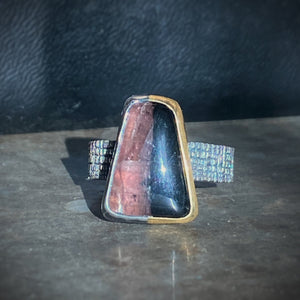 Bicolor Tourmaline Ring