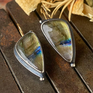 Labradorite Earrings