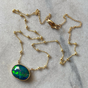 Opal Necklace