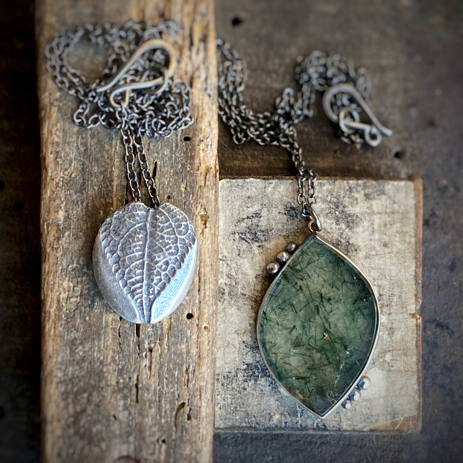 Leafy Things Necklaces