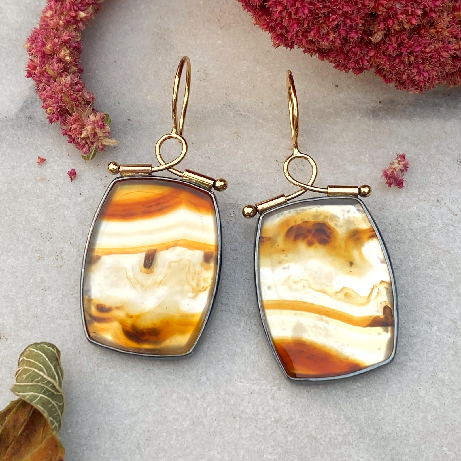 Montana Agate Earrings