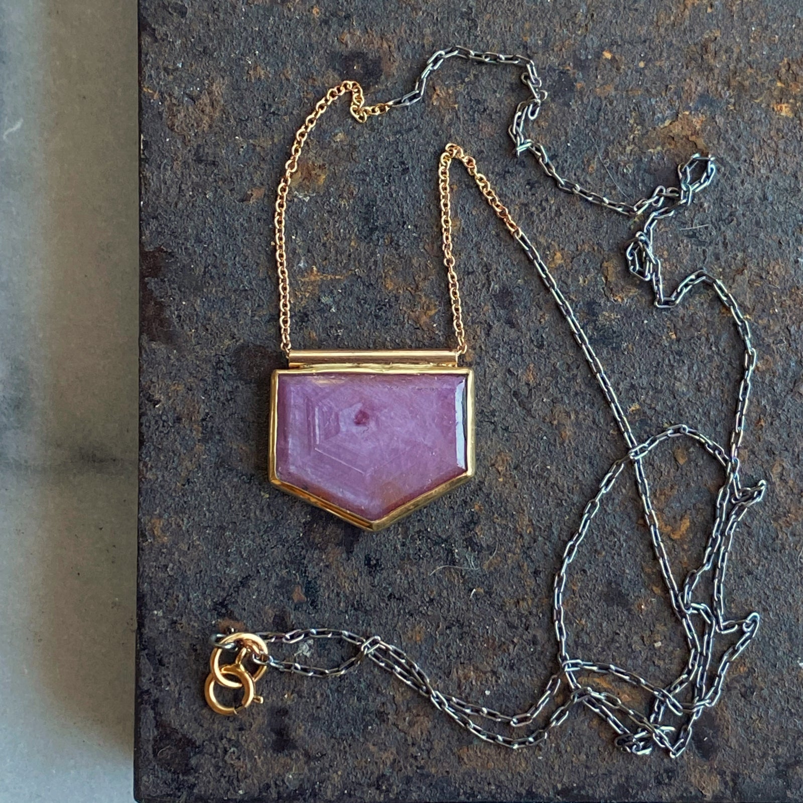 Rosemary Sheen Sapphire Necklace