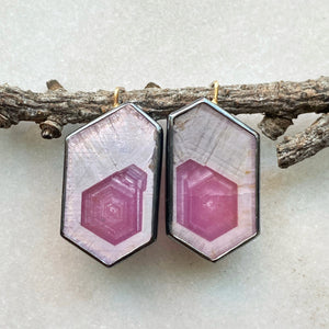 Rosemary Sapphire Earrings