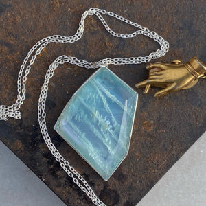 Custom Aquamarine Necklace