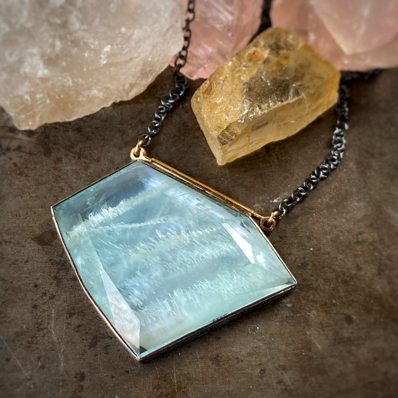 Aquamarine Necklace