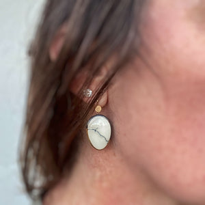 Gift-wrapped Ivory Creek Variscite Earrings