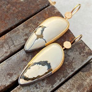 More Gift-wrapped Ivory Creek Variscite Earrings