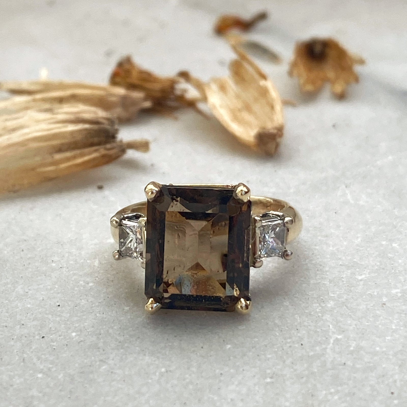 Custom Smoky Quartz Ring for Jessica