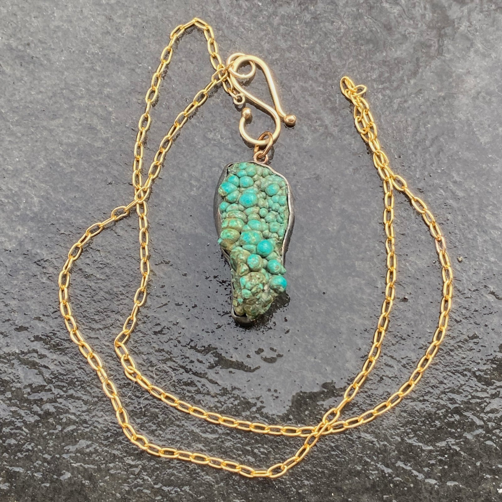 Chrysocolla Pendant