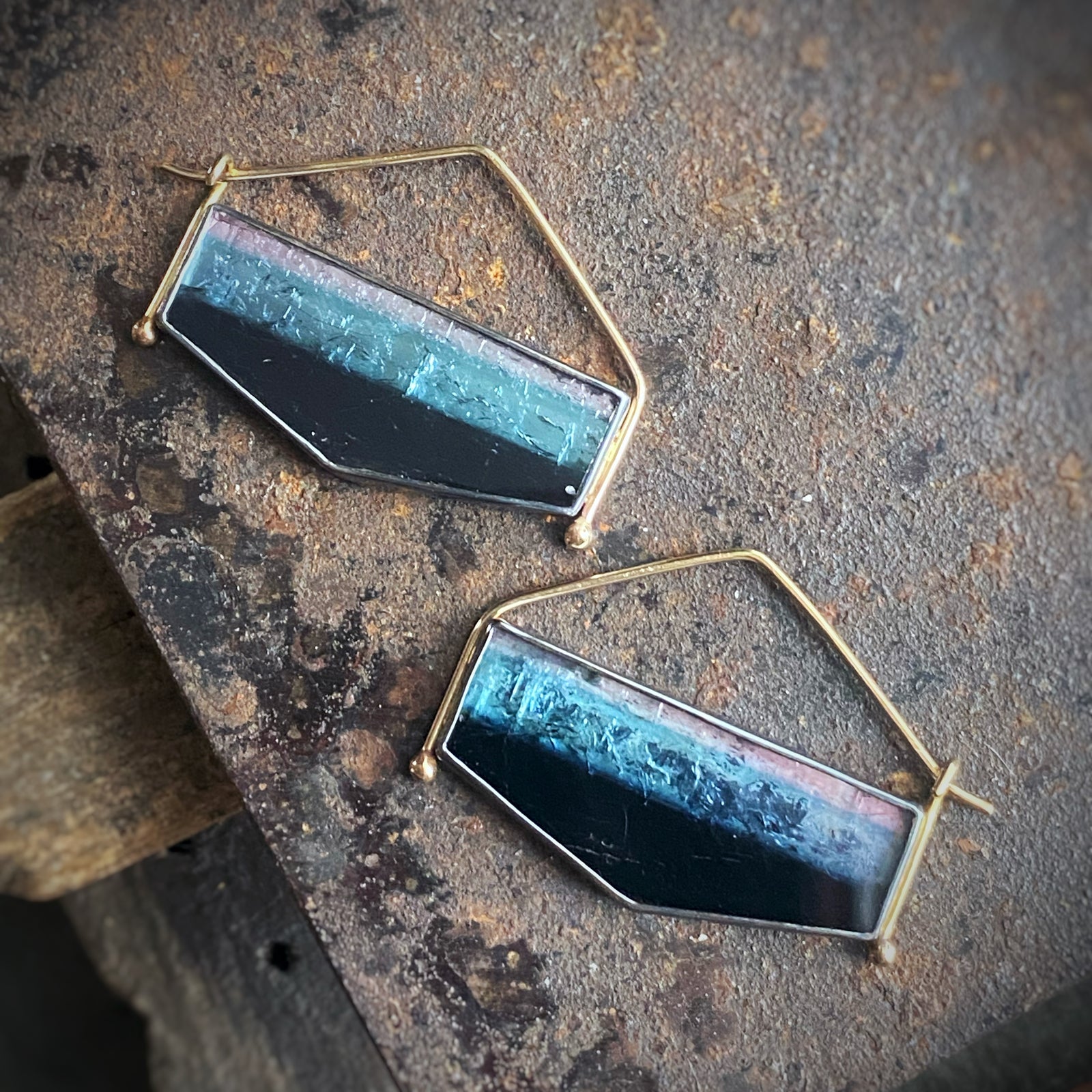 Multicolor Tourmaline Earrings