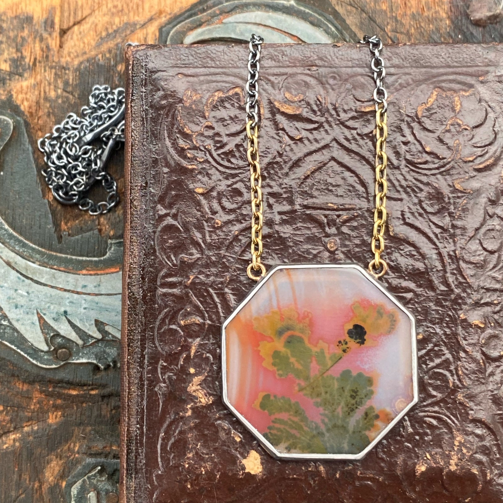 Dendritic Agate Necklace