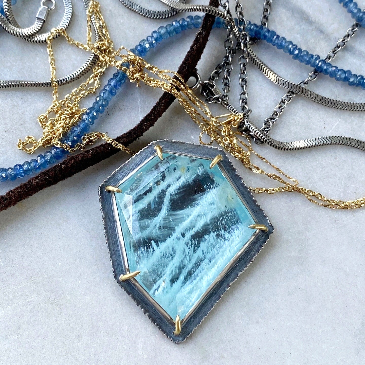 Aquamarine Pendant