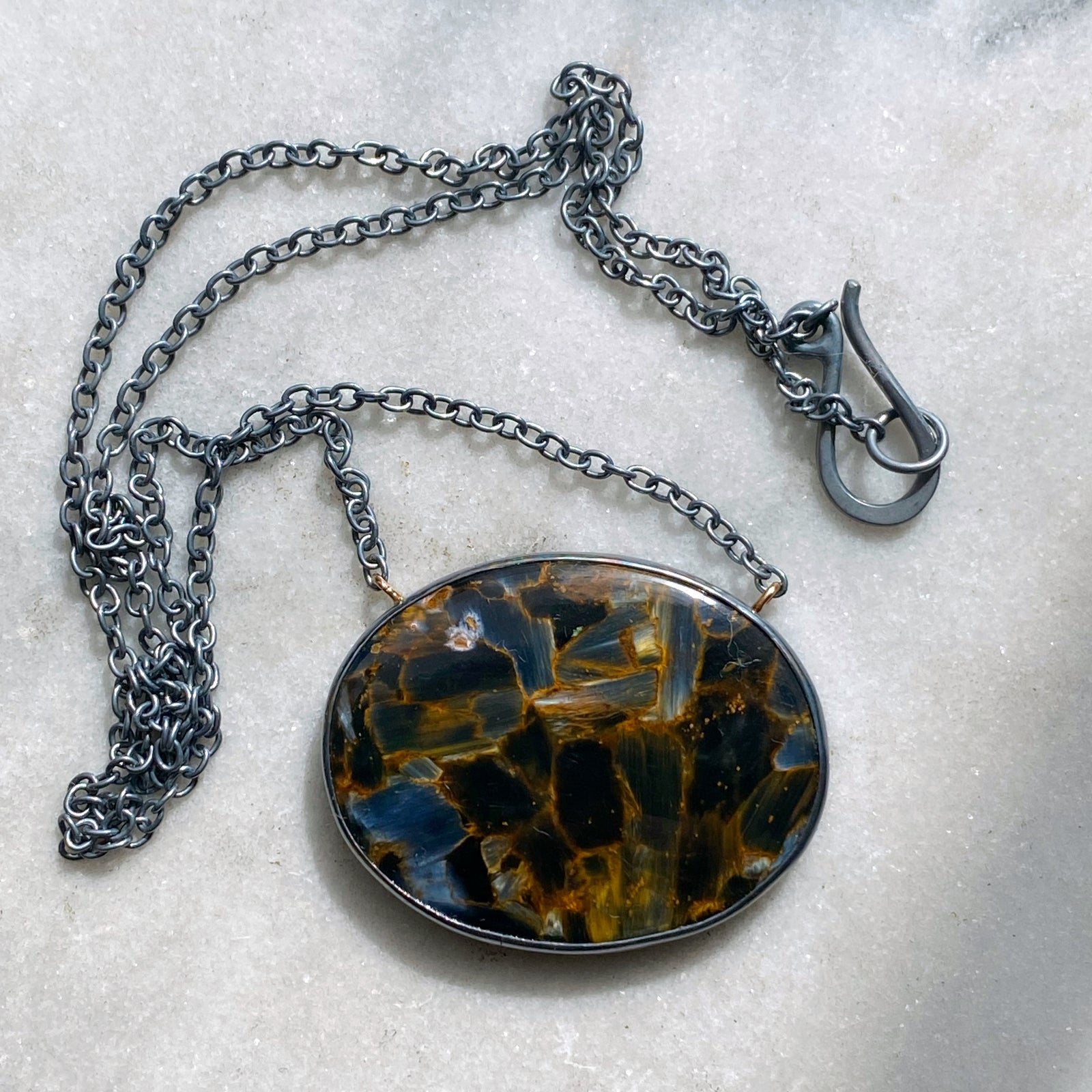 Cristina’s Pietersite Necklace