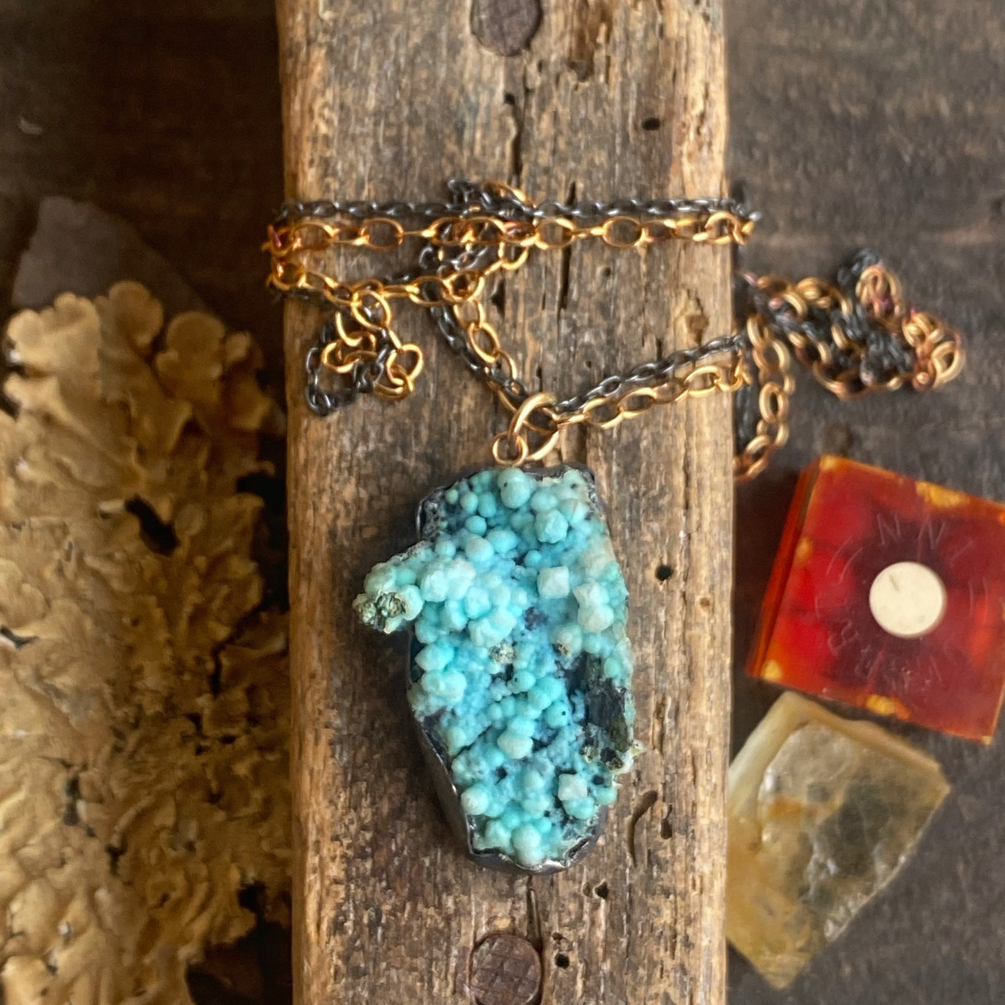 Chrysocolla Pendant