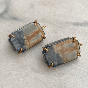 Picasso Jasper Earrings
