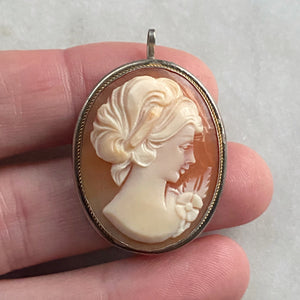 Victorian Cameo Brooch/Pendant