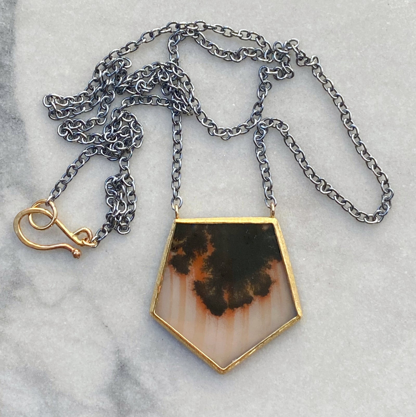 Dendritic Agate Necklace