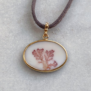 Dendritic Agate Pendant