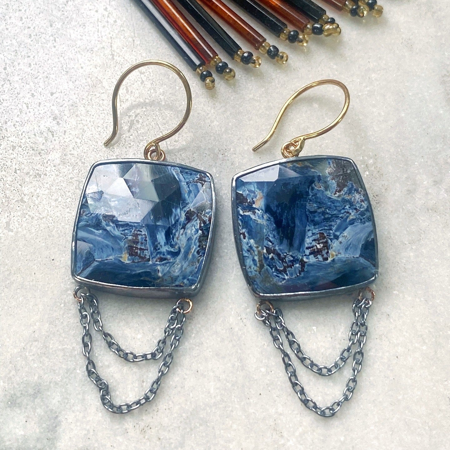 Pietersite Earrings