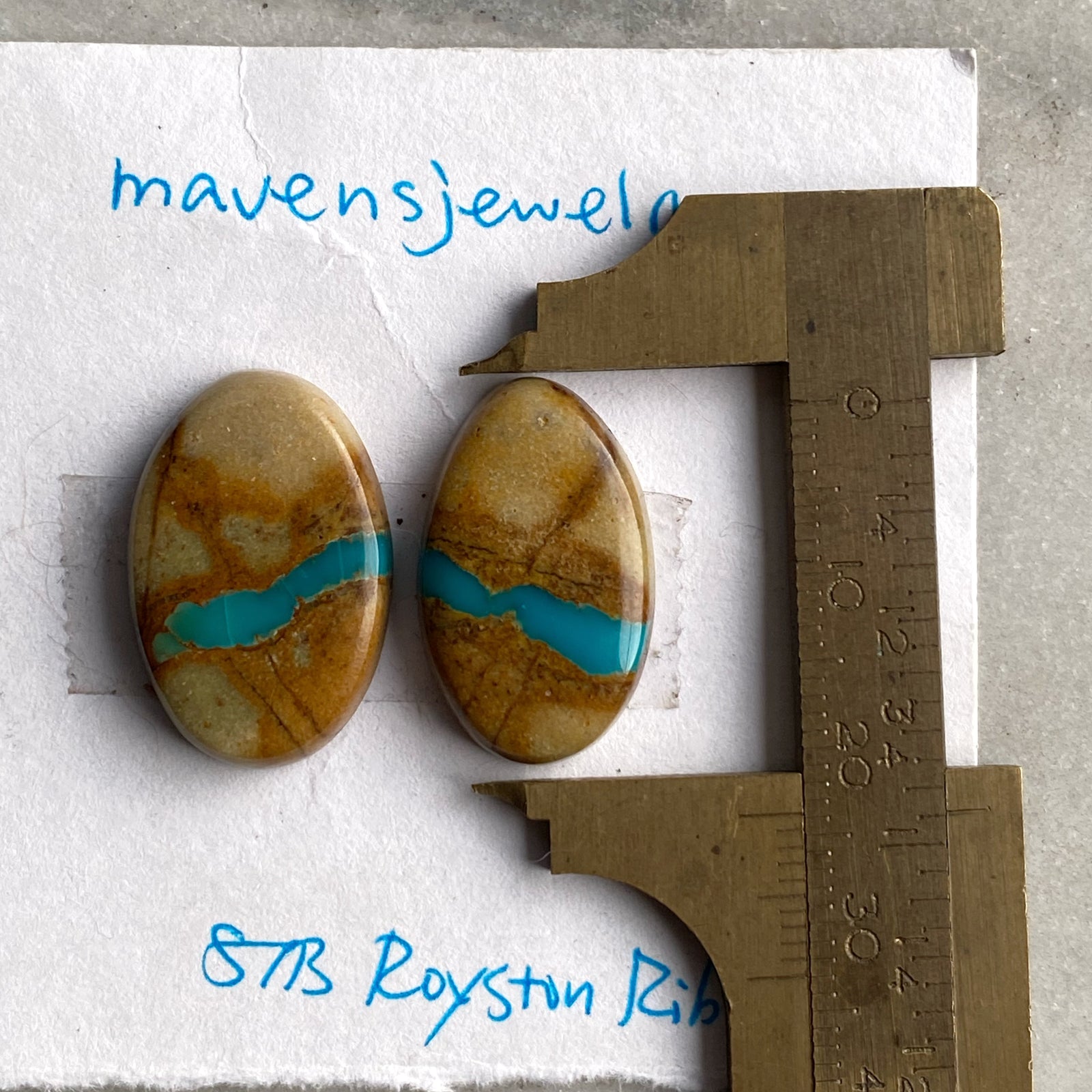 Royston Ribbon Turquoise Lot