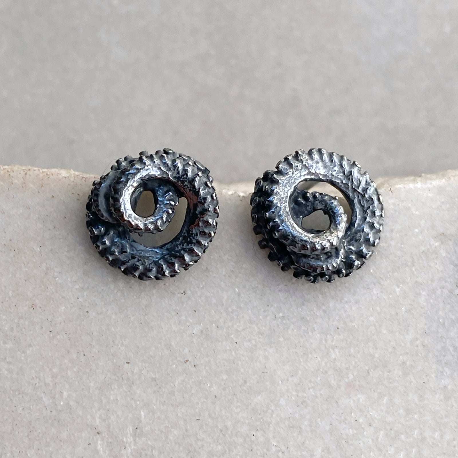 Octopus Tentacle Stud Earrings