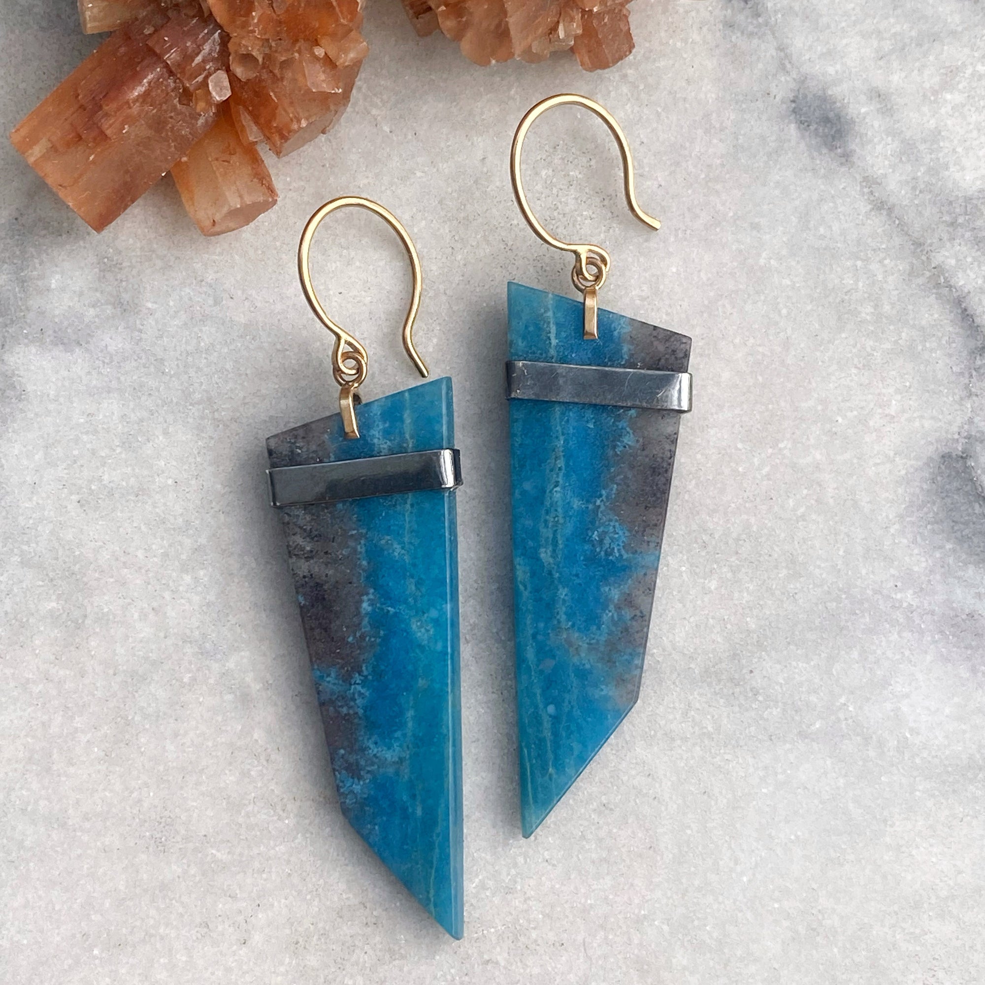 Lazulite Earrings