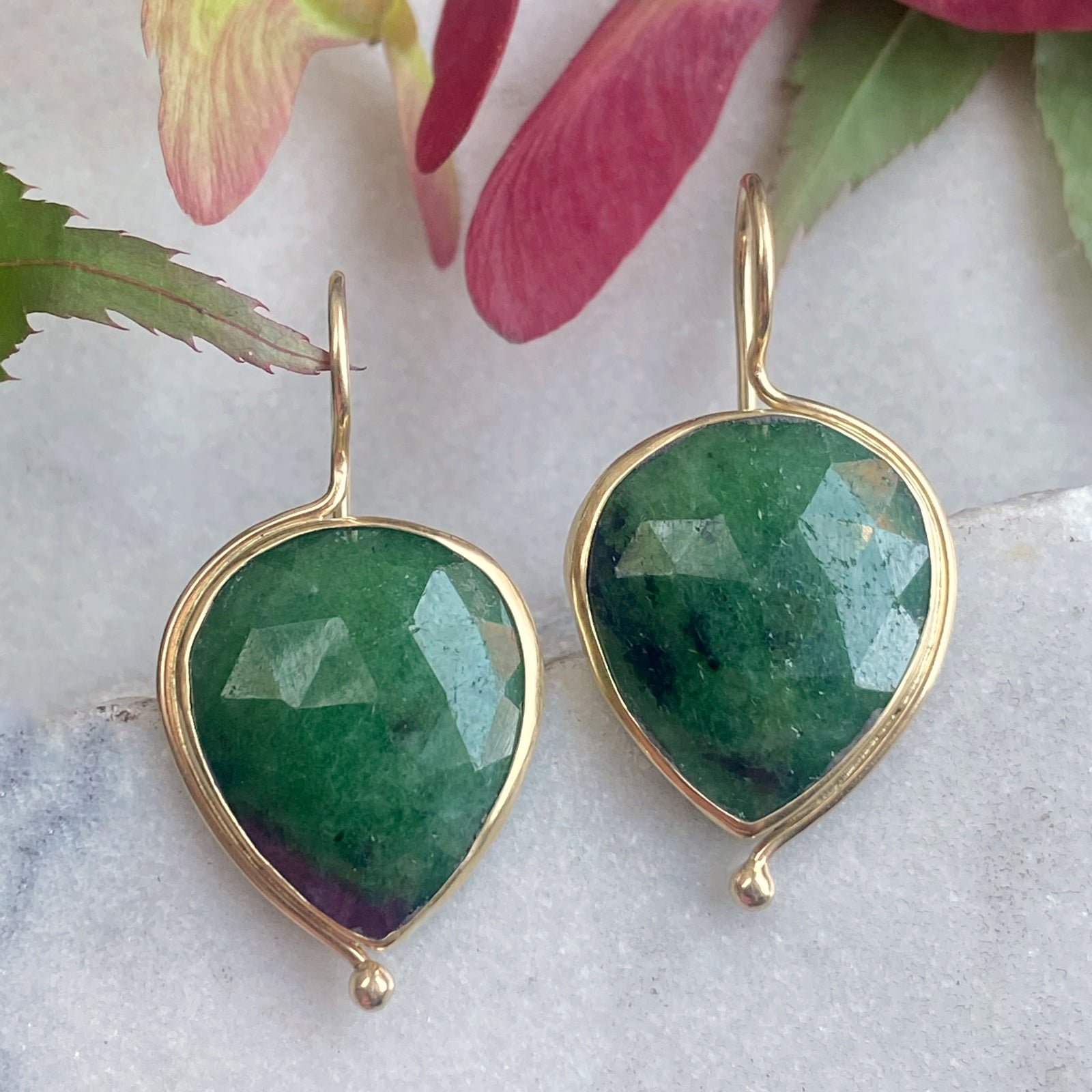 Zoisite Earrings