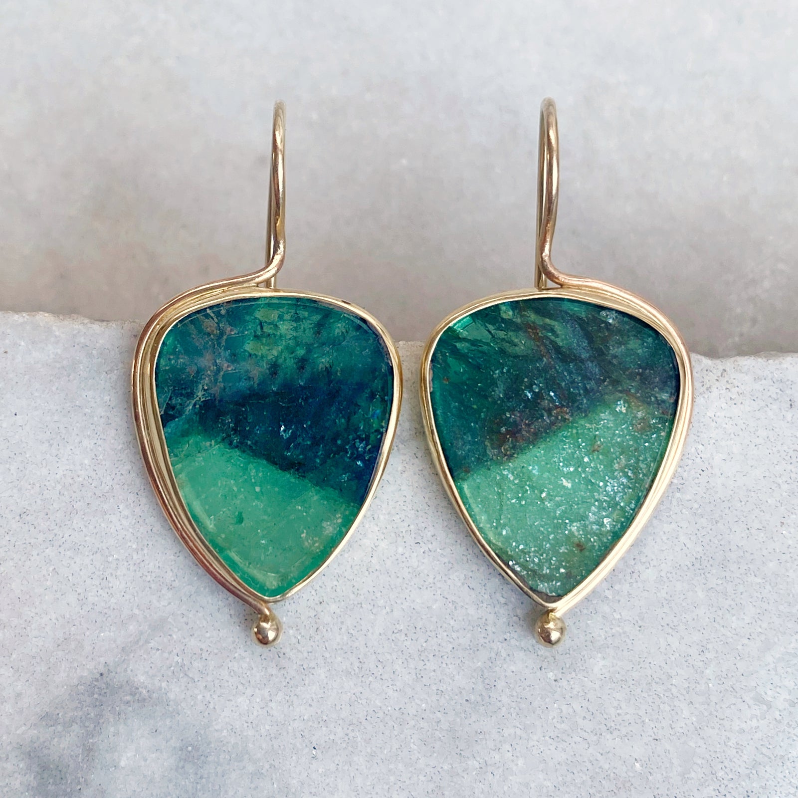 Emerald Earrings
