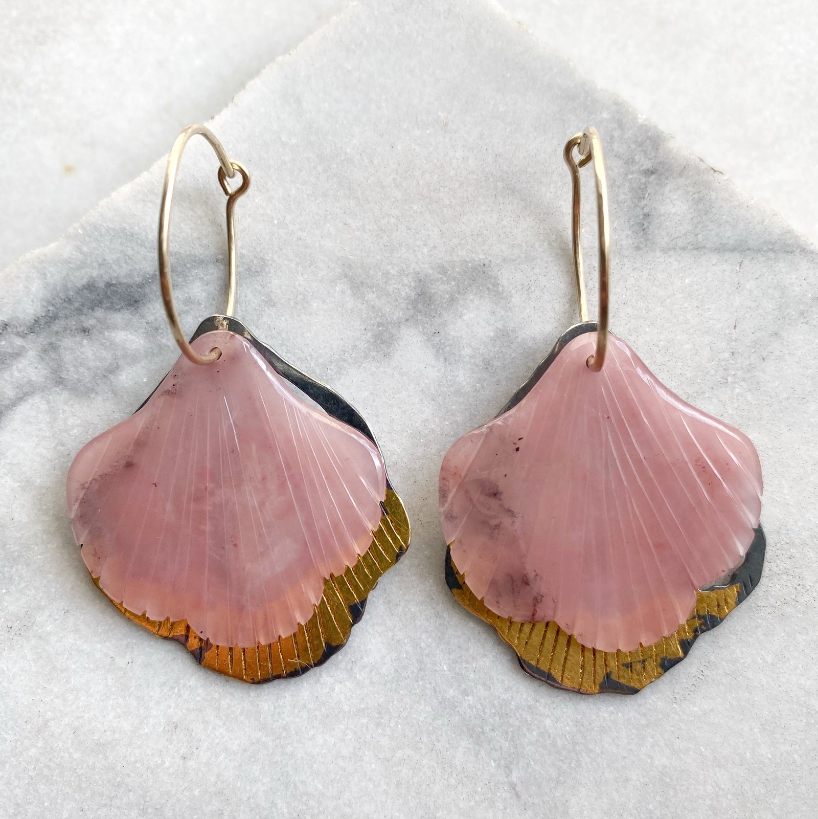 Custom Petal Earrings