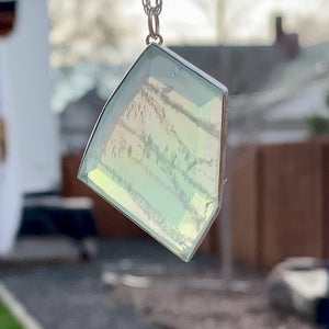 Custom Aquamarine Necklace