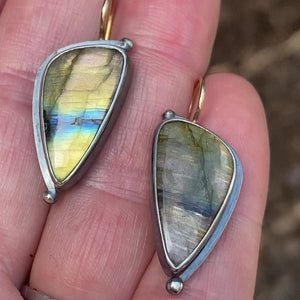 Labradorite Earrings