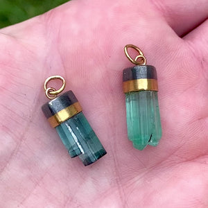 Tourmaline Wand Charm