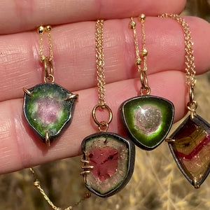 Tourmaline Charms