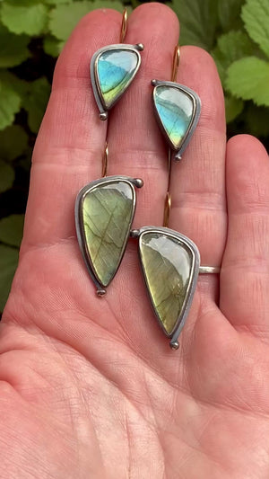 More Labradorite Earrings