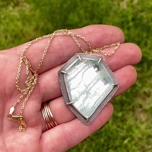 Aquamarine Pendant