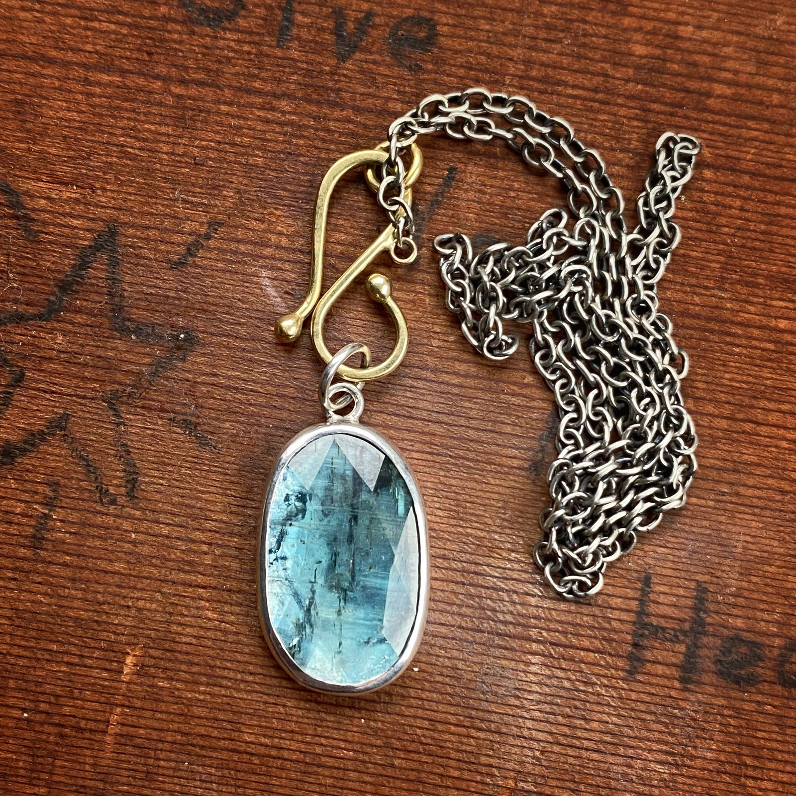 Blue Kyanite Pendant