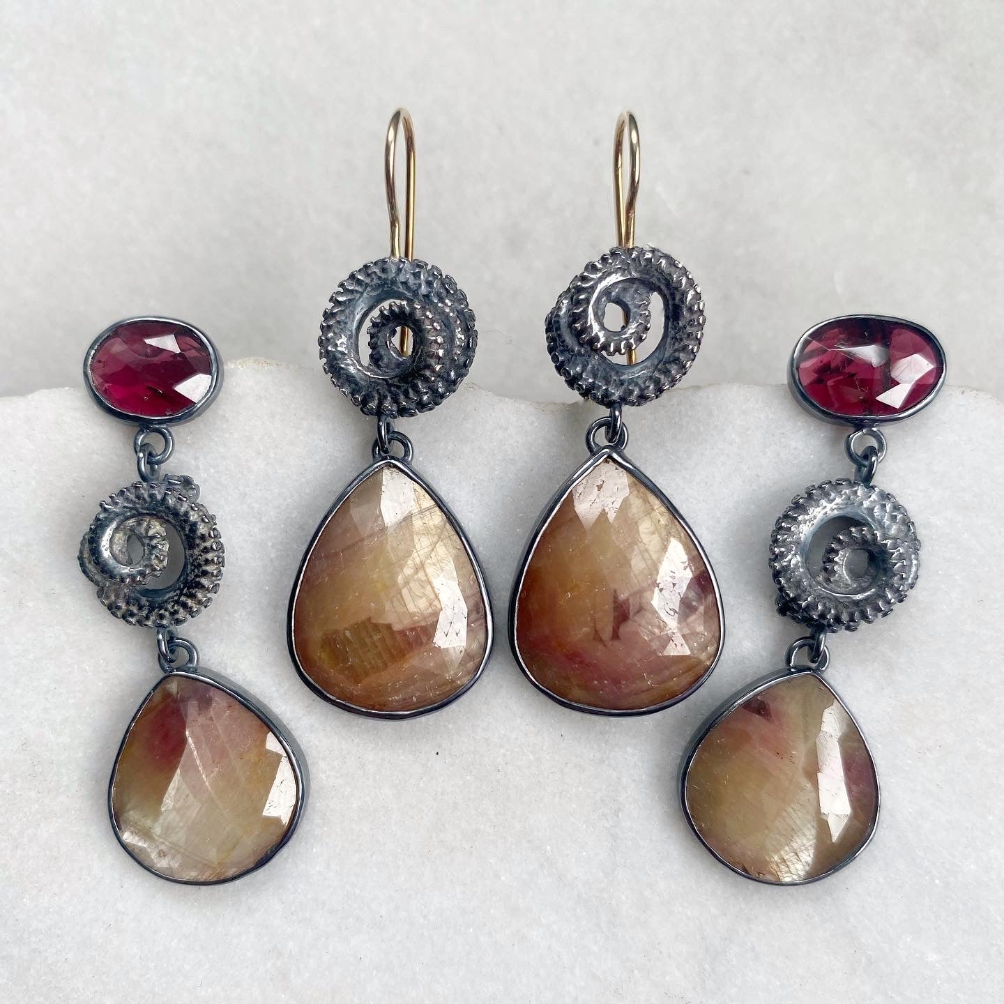 Octopus Tentacle Earrings