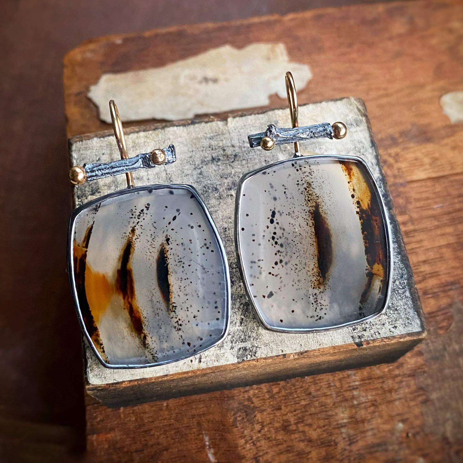 Montana Agate Earrings