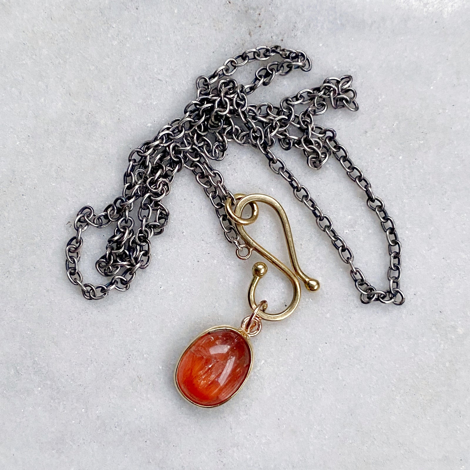 Sunstone Scapolite Pendant